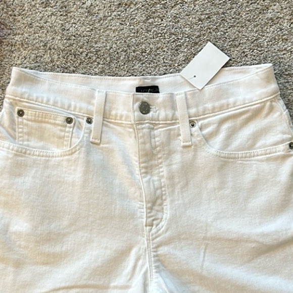 J. Crew Classic Denim Short in Optic White - Picture 3 of 8